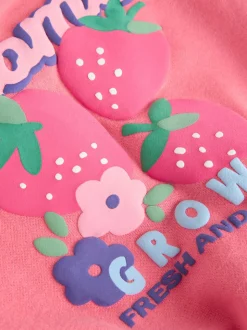 fraise Rouge - Ensemble 2 Pieces pour Sweat-shirt et Leggings BÉBÉ (0mois-2ans)