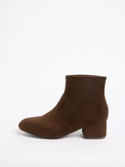 Friends Like These Bottes à talon bas et talon carré à chaussettes