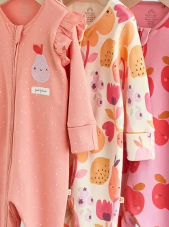 Fruits d'automne - Lot de 3 dors-bien zippés bidirectionnels (0-2ans)