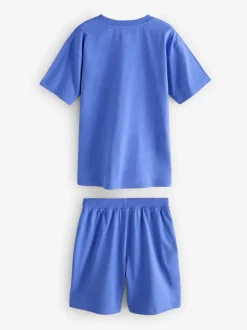 Gamer graffiti multicolore brillant - Pyjama court 2 Pack (3-16ans)