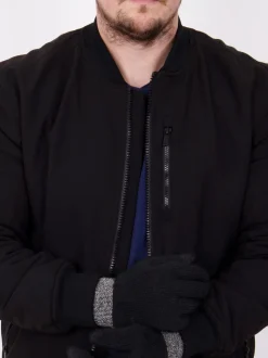 Gants d’hiver Smar Touch en maille extensible Totes homme avec intérieur brossé