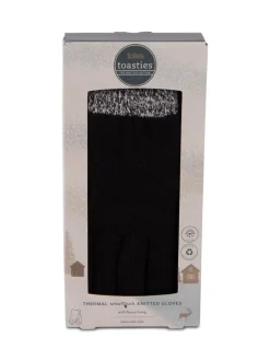 Gants d’hiver Smar Touch en maille extensible Totes homme avec intérieur brossé