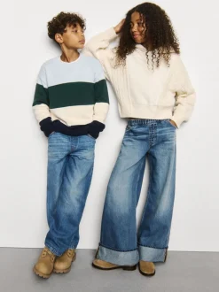 Gap Low Rise Easy Wide- Legging Baggy Jeans (4-13ans)