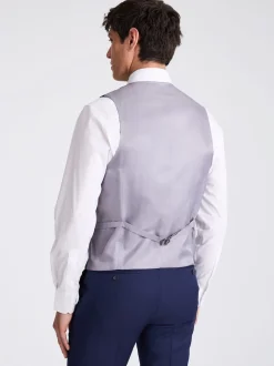 Gilet de costume MOSS Ajusté en sergé