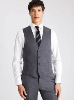 Gilet de costume MOSS Ajusté en sergé