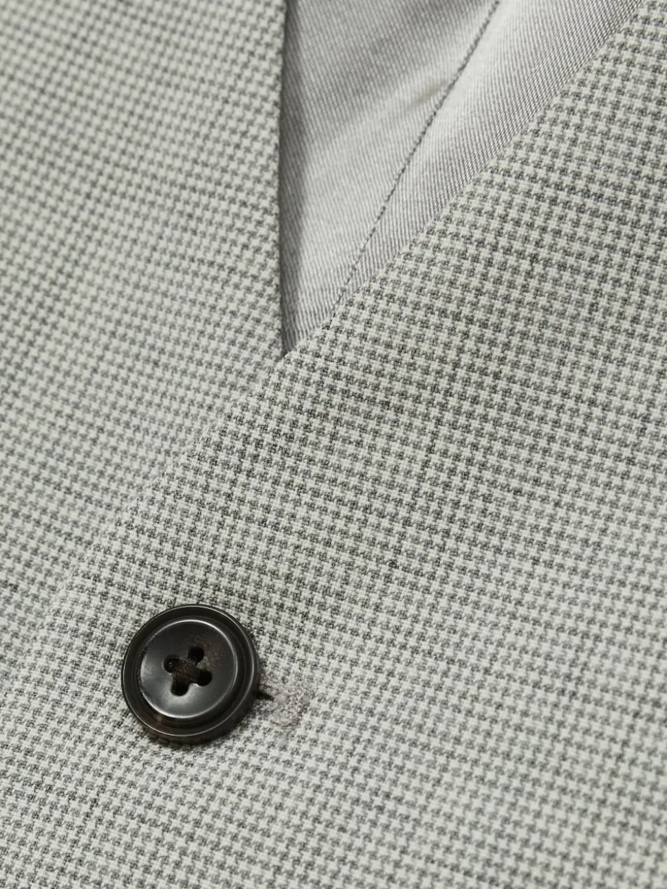 Gilet de costume Reiss Slice à carreaux pied-de-poule en mélange de laine