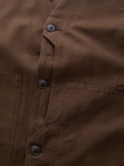 Gilet Seasalt Cornwall Metern en coton pour homme