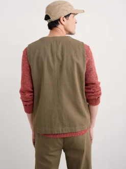 Gilet Seasalt Cornwall Tollgate en lin et coton Blend