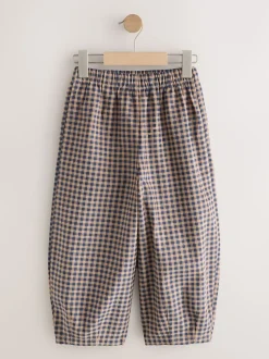 Gingham Brun - Pantalon en velours côtelé à enfiler (3-16ans)