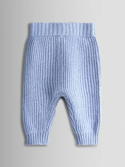 Girafe bleu pâle - Ensemble haut et bas JoJo Maman Bébé en maille