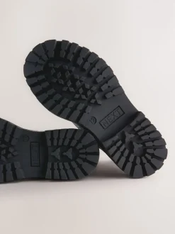 Glitter d'argent - Warm Lined À lacets Ankle Bottes