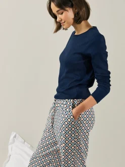 Géo marine - Pyjamas Manche longue côtelé