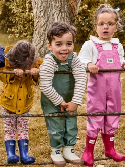 Grège Dino - Bottes de bien-être JoJo Maman Bébé courtes doublées et confortables