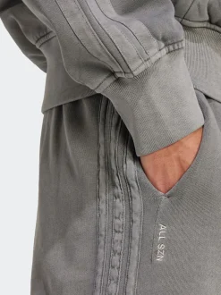 Gris - adidas All SZN French terry délavé 100% coton 8 pouces