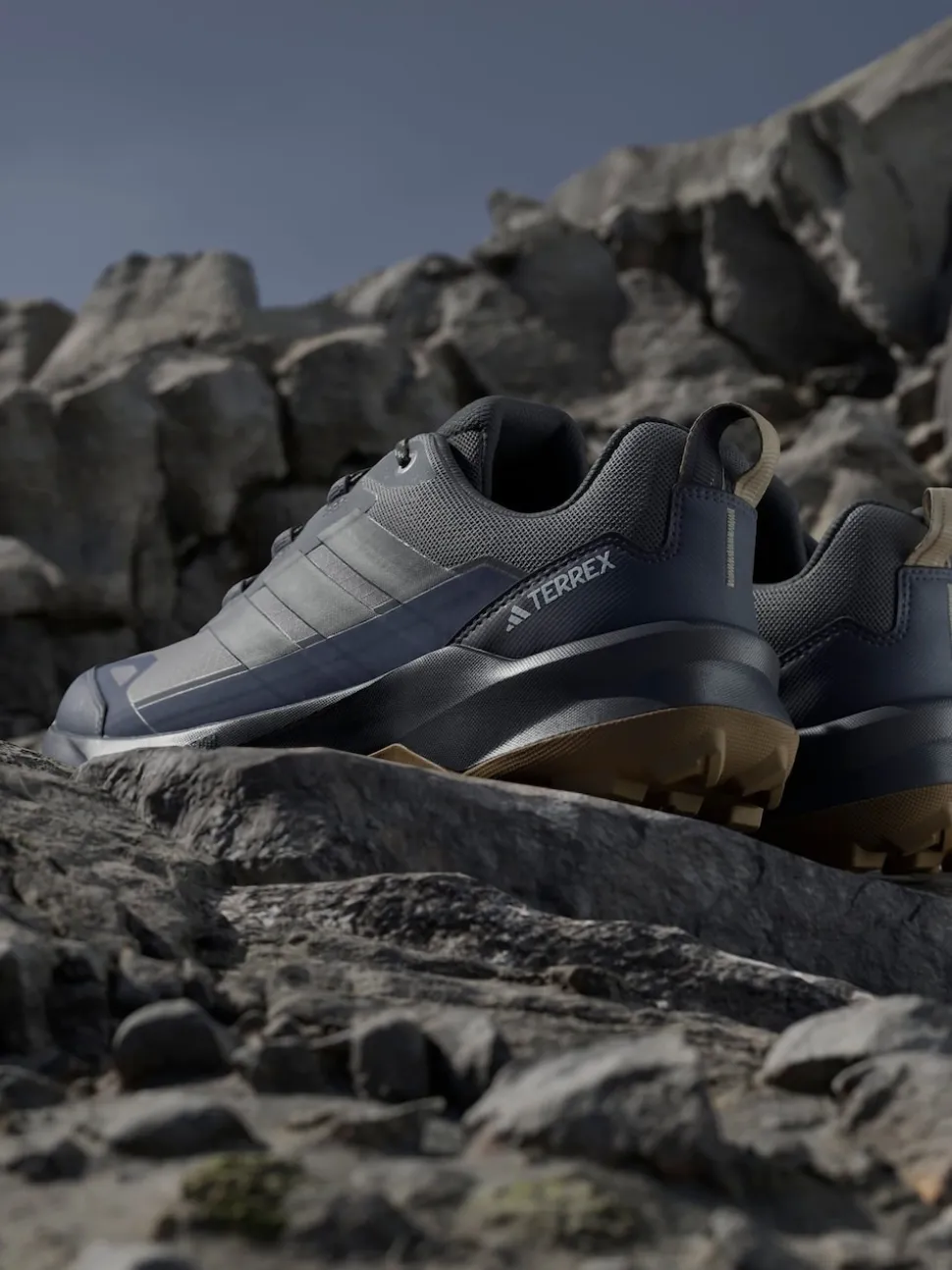 Gris - adidas Baskets de randonnée Terrex Skychaser AX5 GORE-TEX