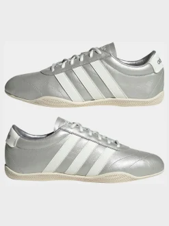 Gris - Baskets adidas Grand Court Lo