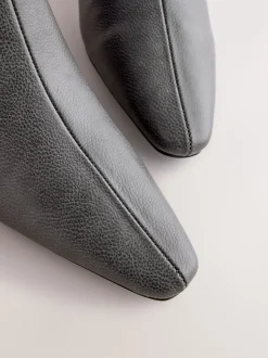 Gris - Bottines à talons Forever Comfort® avec bout ciselé