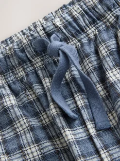 Gris à carreaux Grindle - Bas de pyjama Motionflex douillet à poignets