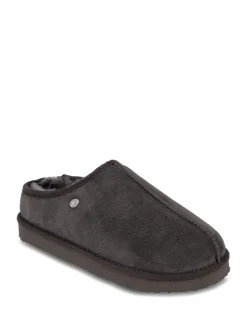 Gris - Chaussons Just Sheepskin Louis homme