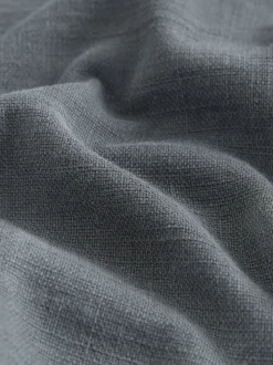 Gris - Chemise à manches longues texturée à deux poches Coupe classique