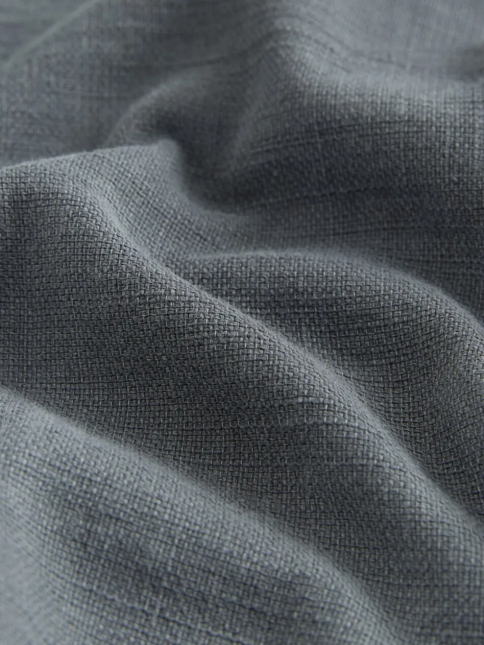 Gris - Chemise à manches longues texturée à deux poches Coupe classique