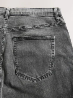 Gris - Coupe ballon - Jean stretch classique