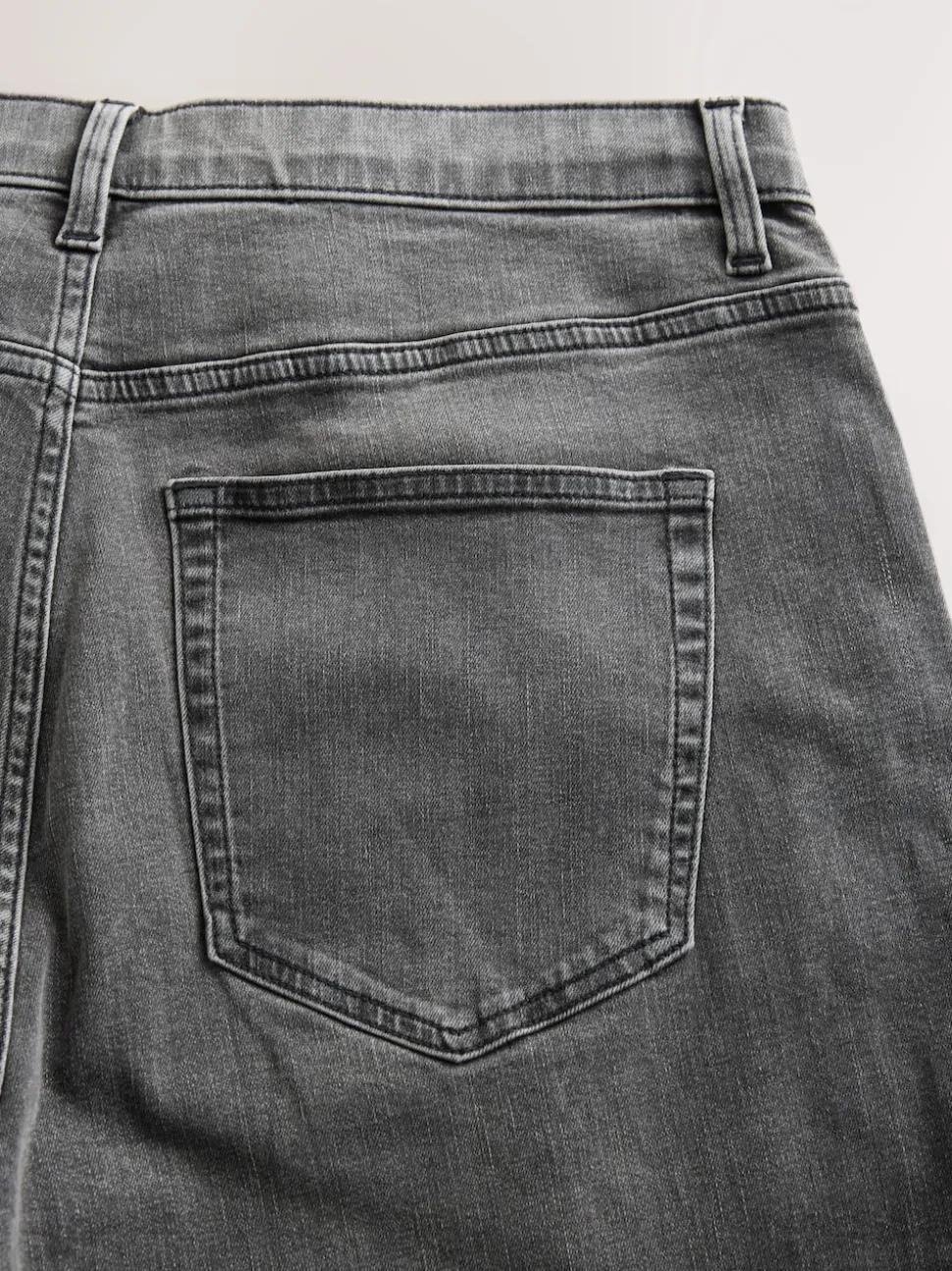 Gris - Coupe ballon - Jean stretch classique