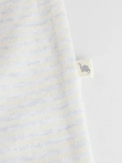 Gris - Dors-bien bébé 100% coton zippés en deux sens 3 Lot (0-2ans)