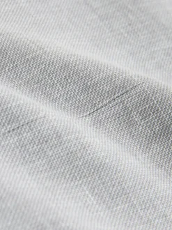 Gris - Gilet de costume en lin Blend texturé