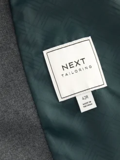 Gris - Gilet de costume en flanelle