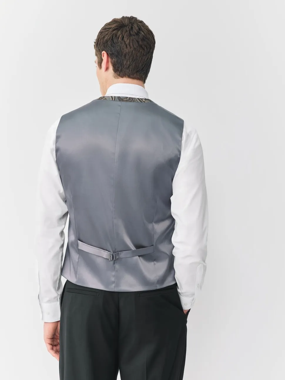 Gris - Gilet Grande occasion