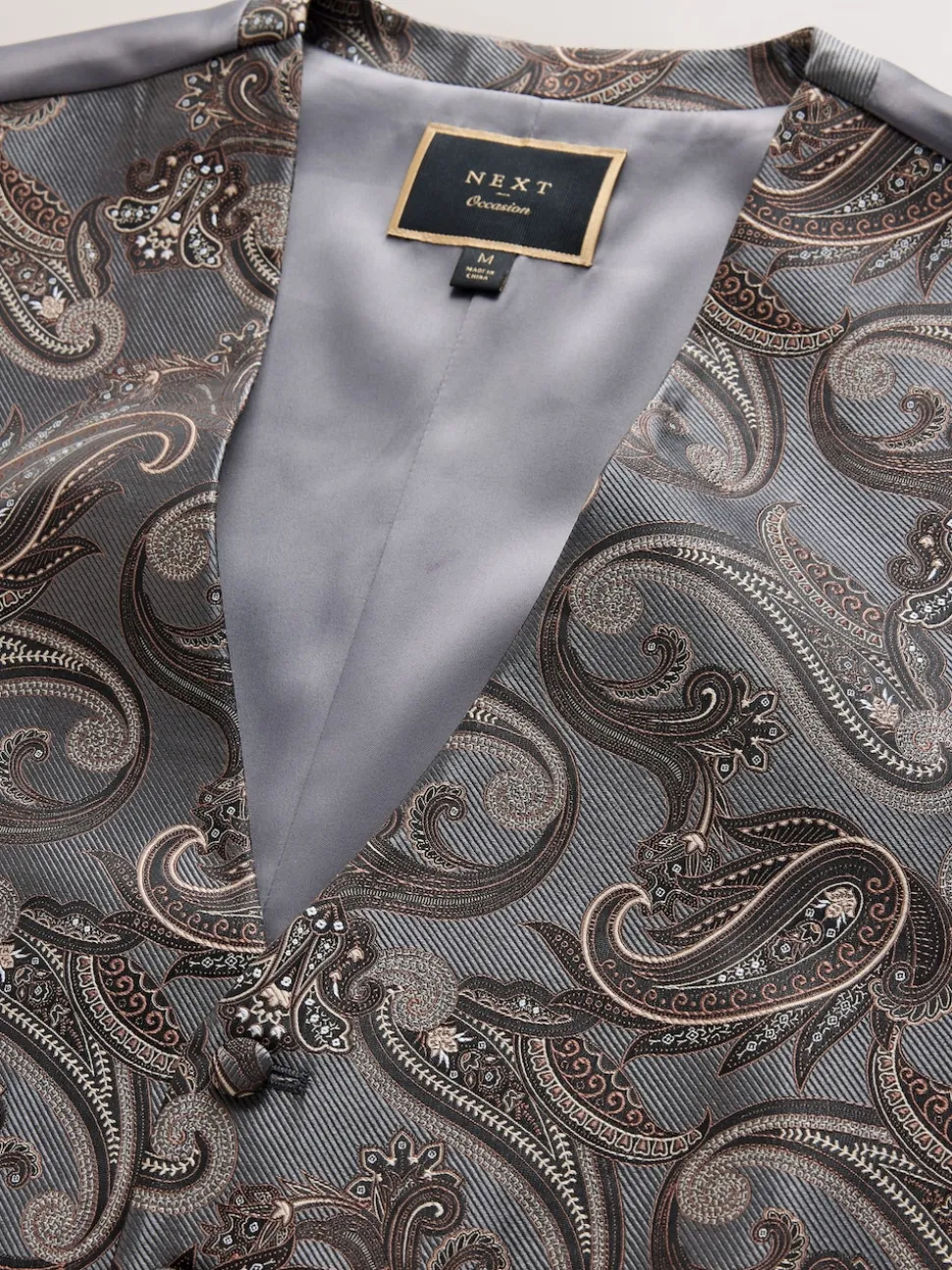 Gris - Gilet Grande occasion