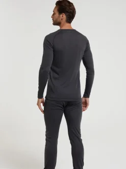 Gris - Haut thermique Mountain Warehouse Talus homme