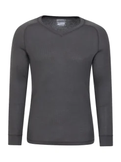 Gris - Haut thermique Mountain Warehouse Talus homme