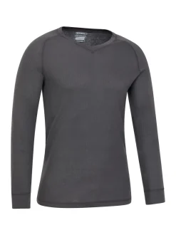 Gris - Haut thermique Mountain Warehouse Talus homme