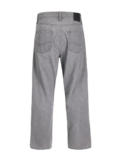 Gris - Jack & Jones Alex Ample Fit Jeans