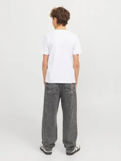 Gris - JACK & JONES Jean Chris Junior coupe décontractée