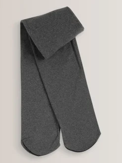 Gris - Lot de 2 collants School 80 deniers