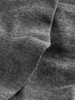 Gris - Lot de 5 de collants pour l'école en coton riche