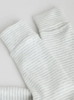 Gris - Lot de 3 dors-bien à boutons-pression bébé