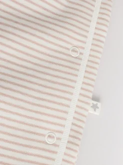 Gris - Lot de 3 dors-bien bébé zébrés 100% coton (0-2ans)