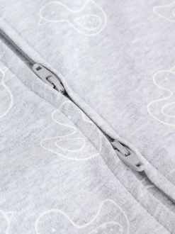 Gris - Lot de 3 dors-bien bébé zippés (0-2ans)