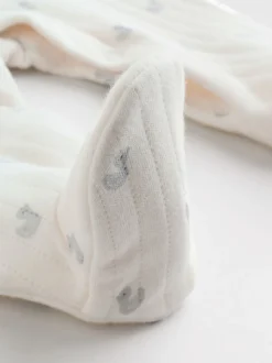 Gris - Lot de 2 dors-bien matelassés bébé