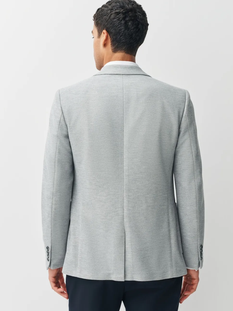 Gris - Maillot texturé extensible Motionflex Blazer