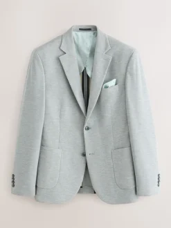 Gris - Maillot texturé extensible Motionflex Blazer