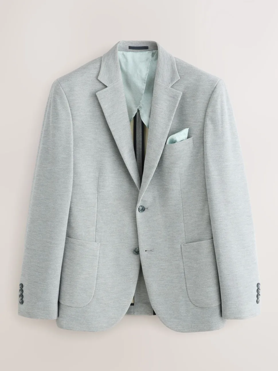 Gris - Maillot texturé extensible Motionflex Blazer