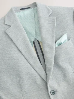 Gris - Maillot texturé extensible Motionflex Blazer