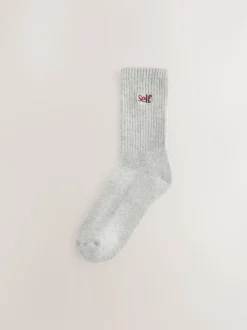 Gris / Marine / Berry - Self. Chaussettes de cheville Cushion Sole Lounge 3 Pack