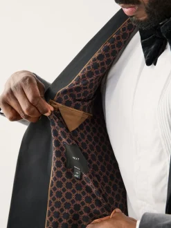 Gris - Moulant - Blazer Motionflex Extensible en velours