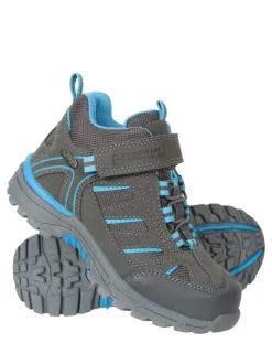 Gris - Mountain Warehouse Chaussures de marche imperméables Junior Drift